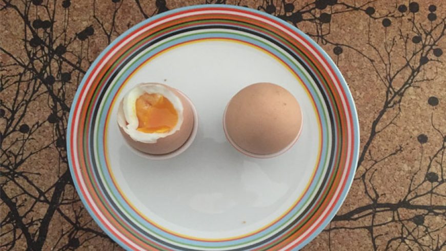 Ei koken hoe lang?